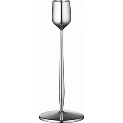 Gense Dorotea Κηροπήγιο από Ανοξείδωτο Ατσάλι Φ7x18 Εκ. - Polished Steel