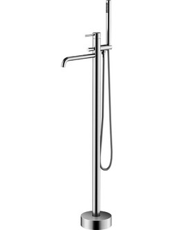 Μπαταρία Λουτρού Επιδαπέδια H9022 Brushed Steel ETERNITY 316 KARAG