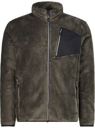 CMP HighLoft Ανδρική Ζακέτα Fleece Olive Antracite