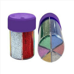 Metron Craft Glitter Αλατιέρα 6x50gr 6 Μεταλλικά Χρώματα - 900.097047