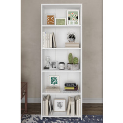 Stewe Home Βιβλιοθήκη 56x20x169cm STE-016082-P16082