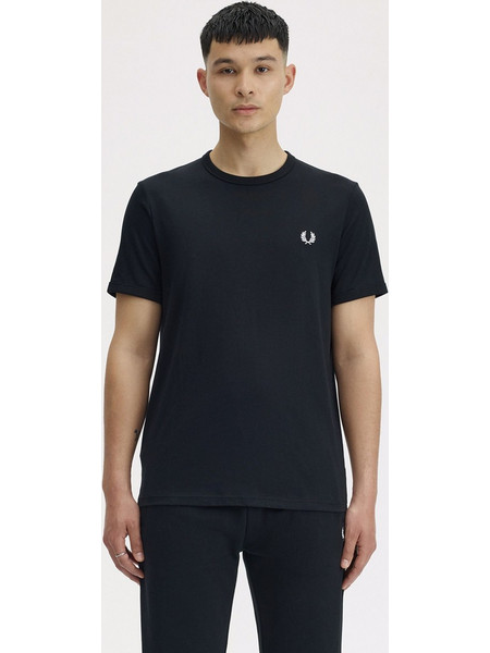 Ανδρική μπλούζα κοντό μανίκι FRED PERRY M3519-102 μαύρο
