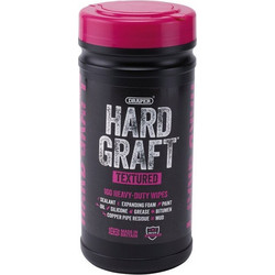 DRAPER Hard Graft Multipurpose Textured Wipes (Tub of 100)