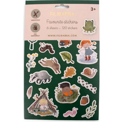Filibabba Favourite Stickers - Forest Friends