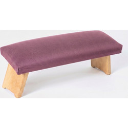 Lotuscrafts Ξύλινος Πάγκος Διαλογισμού Dharma (Meditation Bench) με αναδιπλούμενα πόδια - Aubergine Βάρος: 2,2 kg Διαστάσεις: 46 x 19,5 cm