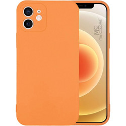 Sonique My Colors Θήκη Σιλικόνης Orange (iPhone 12)