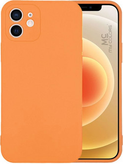 Sonique My Colors Θήκη Σιλικόνης Orange (iPhone 12)