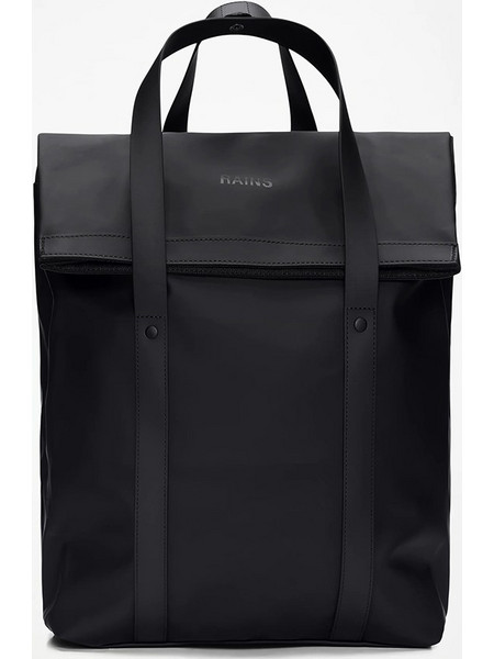 Rains 2 Way Tote A12940-01 Σακίδιο Πλάτης Μαύρο
