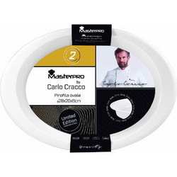 Masterpro Carlo Cracco Φόρμα Ζαχαροπλαστικής Μεταλλική 28cm