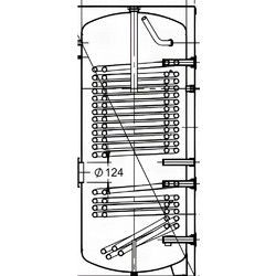 Tesy EV 2X6 2X13 S2 500 75HP Με Δύο Διπλούς Εναλλάκτες 483lt