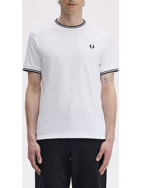FRED PERRY ΜΠΛΟΥΖΑ M1588-100 White