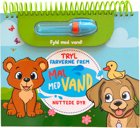 Mal med vand: Nuttede dyr