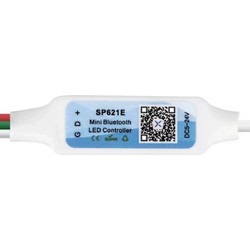 ΜΙΝΙ ΔΕΚΤΗΣ BLUETOOTH SPI BANLANX ΓΙΑ ΤΑΙΝΙΑ PIXEL, ΕΛΕΓΧΟΣ ΜΕ APP, 5-24V DC, 4A, 2048 PIXEL, IP20