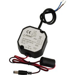 Pulsar Τροφοδοτικό Συστημάτων CCTV 12V/1.5A IP67 Μαύρο PSC12015