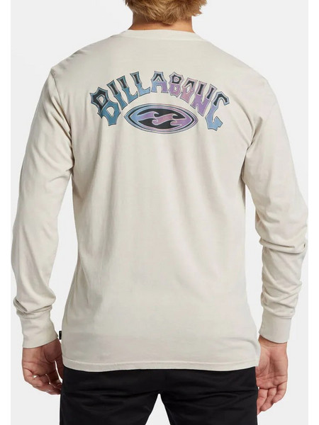 Billabong Ανδρικό Μακρυμάνικο T-Shirt ABYZT02493-STN Arch Wash Stone