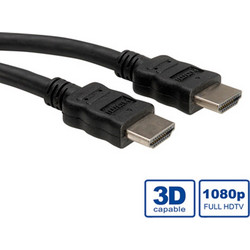 Roline Καλώδιο HDMI 1.4 HDMI Male to HDMI Male 5m Black S3674-50