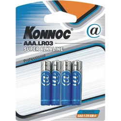 Konnoc Super Alkaline AAA 4τμχ