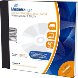 MediaRange CD/DVD/BluRay Laser Lens Cleaner with Antistatic Brush MR725