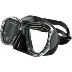 Scuba Force Teka Μάσκα Θαλάσσης Μαύρη 61012