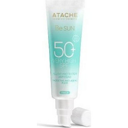 Atache Be Sun Fluid Αντηλιακή Κρέμα Προσώπου Αντιγηραντική SPF50+ 50ml