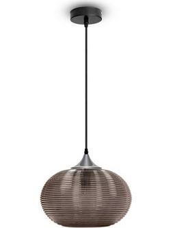 V-Tac Κρεμαστό Φωτιστικό Οροφής Μονόφωτο E27 Καφέ 3880