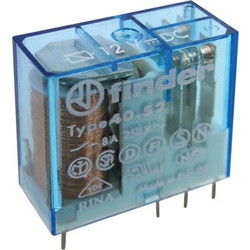 Relay 12V 8A/250VAC 2xC RELEF4052-12