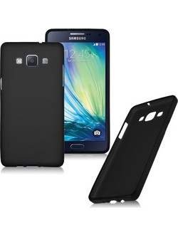 Samsung Galaxy A7 (A700F) - Θήκη TPU GEL Μαύρο (ΟΕΜ)