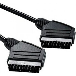 Kαλώδιο Scart Αρσενικό σε Scart Αρσενικό 21 pin 1.2m (18021)