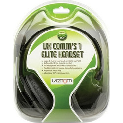 Venom VX Comms Elite 1 Gaming Headset Over Ear Black