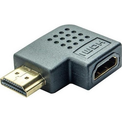 Powertech CAB-H037 adapter HDMI 1.4V F/M - 90 Μοίρες