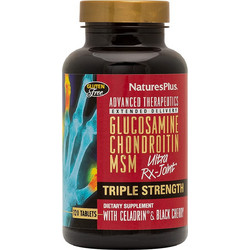 Nature's Plus Glucosamine Chondroitin MSM Triple Strength Ultra RX-Joint 120 Κάψουλες