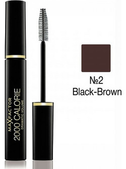 Max Factor 2000 Calorie Dramatic Volume 02 Black Brown Mascara για Όγκο 9ml