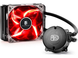 Deepcool Maelstrom 120T Red Υδρόψυξη CPU 120mm Κόκκινο για Socket AM2 / AM2+ / AM3 / AM3+ / FM1 / FM2 / 115x / 1366 / 2011 / 2066 / 2011-3 / AM4 / FM2+