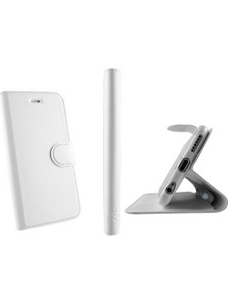 Volte-Tel Leather TPU Book White (Huawei Y635)