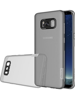 Θήκη Nillkin Nature TPU για Samsung G955F Galaxy S8 Plus Back cover Transparent Grey