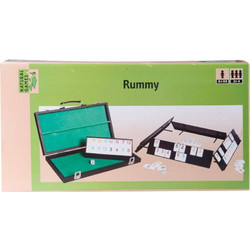 Vedes Natural Games Rummy Σε Βαλιτσάκι Επιτραπέζιο Παιχνίδι για 5+ Ετών για 2-4 Παίκτες