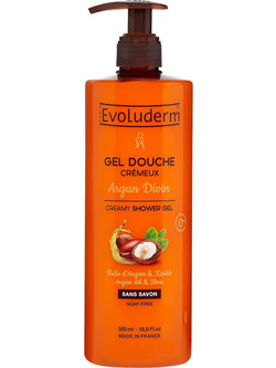 Evoluderm Argan Divin Αφρόλουτρο σε Gel 500ml