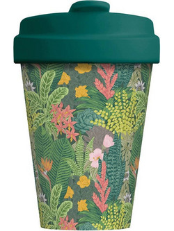 Chic Mic Ποτήρι Bamboo με Καπάκι Jungle Look 403ml BCP297
