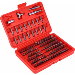 100PCS/SET PROFESSIONAL ASSORTED SCREWDRIVER BITS WITH CASE