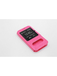 Θήκη Universal Flip Book Large για Κινητά Τηλέφωνα 5.0''-6.0'' Σιλικόνη ΡΟΖ