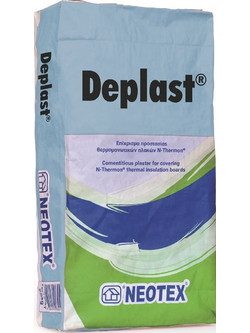 NEOTEX DEPLAST 25kg Ρητινούχος Λευκός Σοβάς