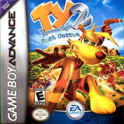 TY Tasmanian Tiger 2 Bush Rescue Gameboy