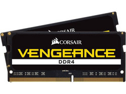 Corsair Vengeance 16GB (2X8GB) DDR4 RAM 2400MHz C16 Black SoDimm