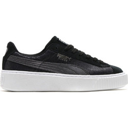 puma suede nere donna