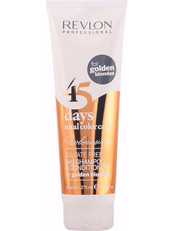 Revlon Revlonissimo 45 Days Golden Blondes Σαμπουάν & Conditioner για Προστασία Χρώματος για Βαμμένα Μαλλιά 275ml