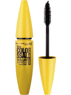 Maybelline The Colossal Volum' Express 100% Black Mascara για Όγκο 10.7ml