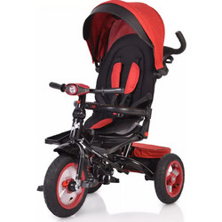 Byox Jockey Τρίκυκλο Ποδήλατο με Σκίαστρο Χειρολαβή & Air Wheels για 10+ Μηνών Μπορντό