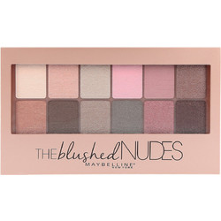 Maybelline The Blushed Nudes Παλέτα Σκιών 9.6gr