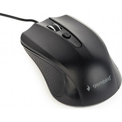 Gembird MUS-4B-01 Ενσύρματο Ποντίκι Black