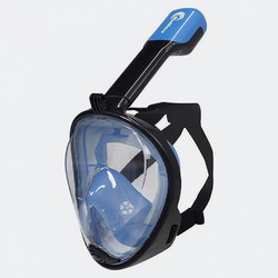 BlueWave Μάσκα Θαλάσσης Full Face Μπλε Μαύρη 61059